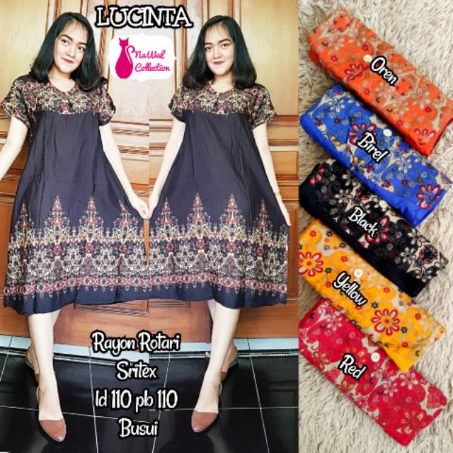 LUCINTA / Daster Rotari by Nawal collection