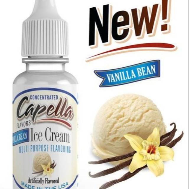 

Capella Vanilla Bean Ice Cream 16 oz - Promo