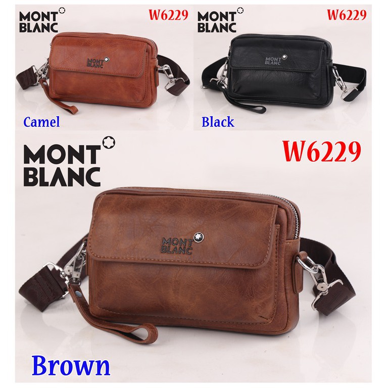 [JFY - W6229] MONT BLANC Tas Slempang - Tas Selempang Pria