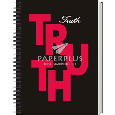 

Spiral Notebook A5 100 Truth - HC