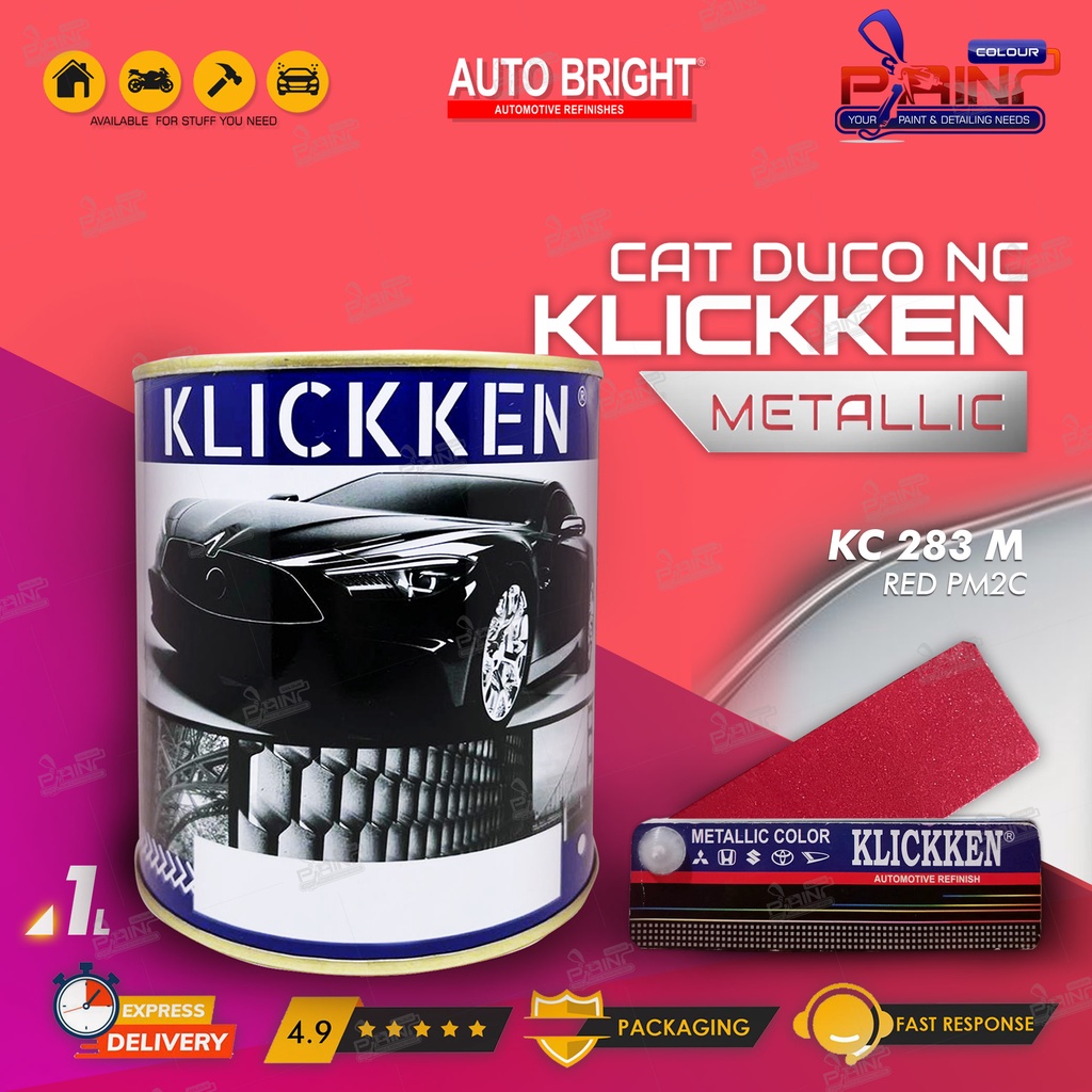 Cat Duco Metallic KLICKKEN METALLIC - KC 283M RED PM2C