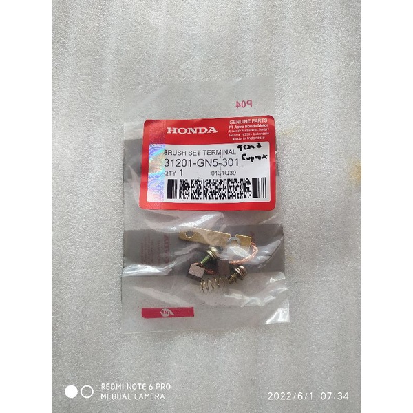 coal brush dinamo stater arang stater dinamo honda grand supra x