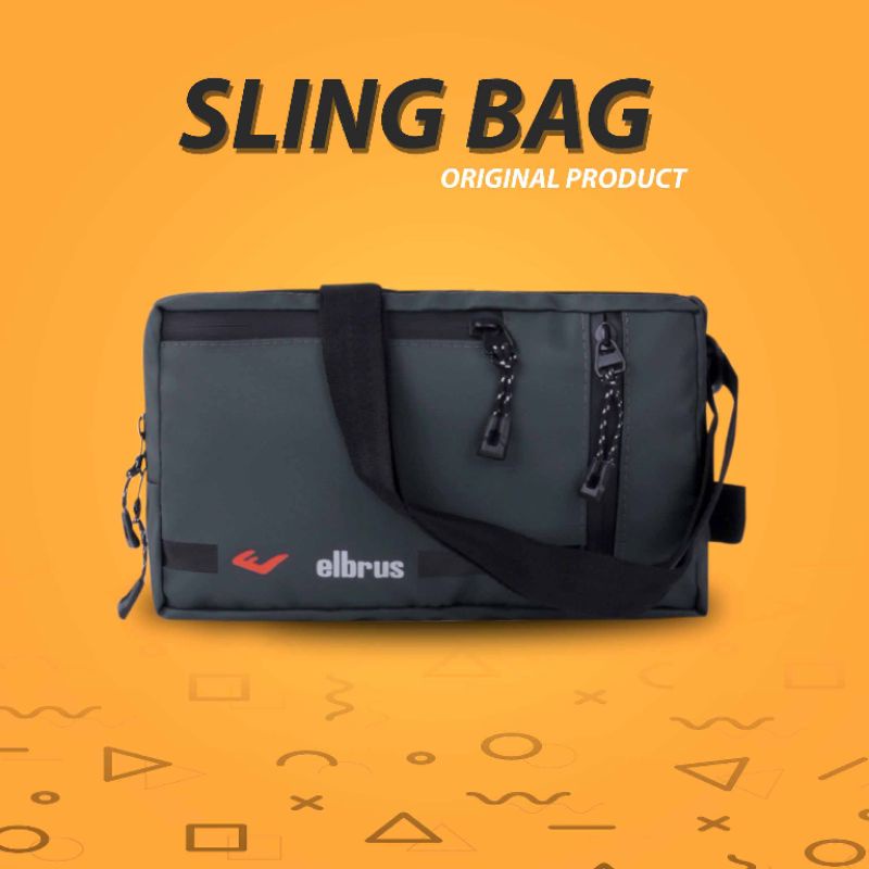 Tas Slingbag Pria Terbaru Keren Multifungsi Tahan Air | Selempang Sako Wallet Premium Material Waterproof | Tas Hp Salempang Anti Air Tourer Shoulder Bag