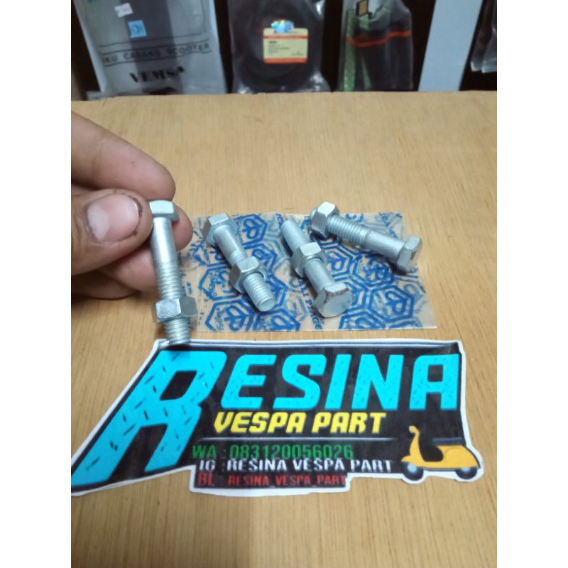 baud baut selahan engkol vespa super sprint ps px exclusive excel