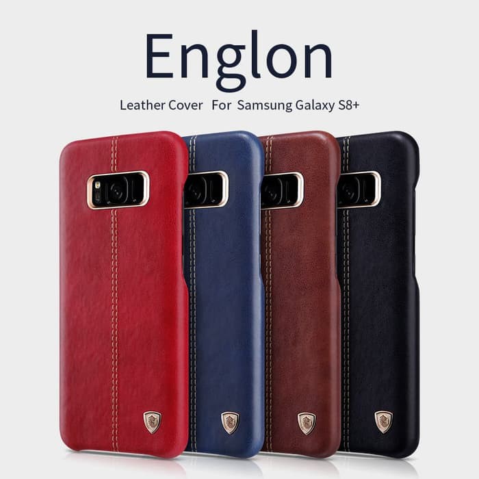 SAMSUNG Galaxy S8 Plus Leather Cover NILLKIN Englon