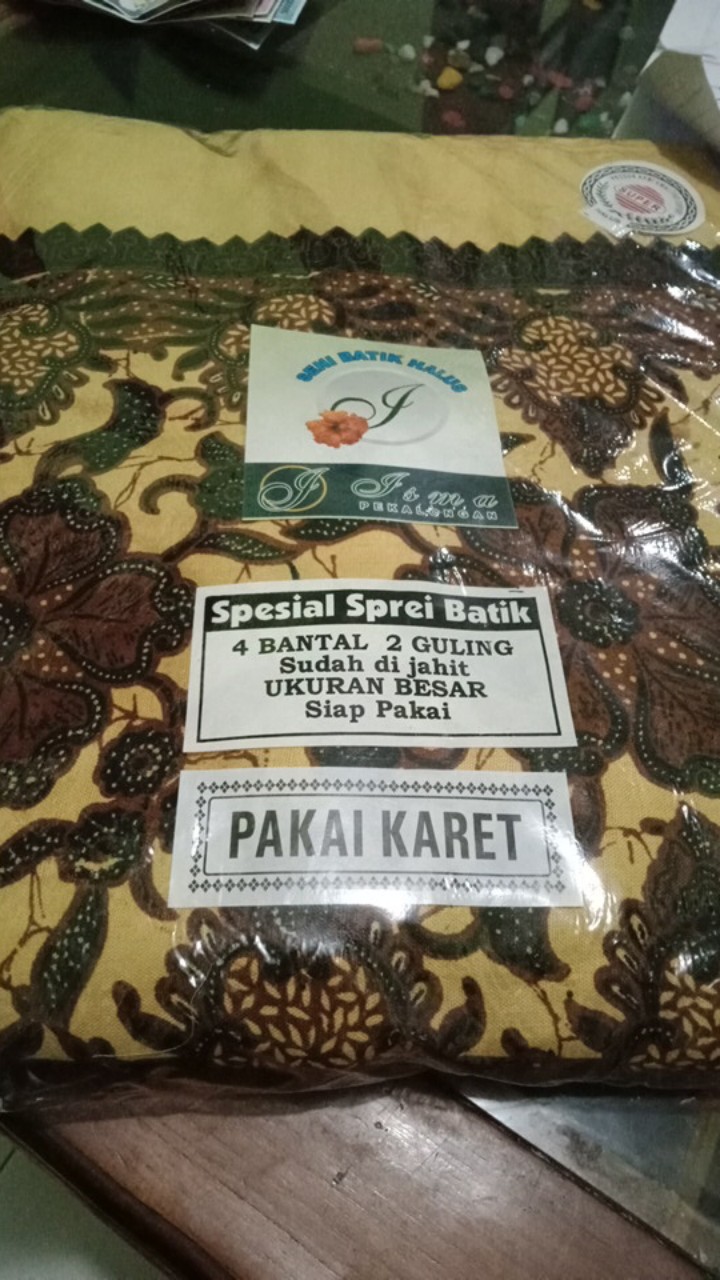 Sprei Batik Zebra Dll | Sprei Batik Halus | Sprei Ukuran 180x200 | King Size Spesial Pakai Karet