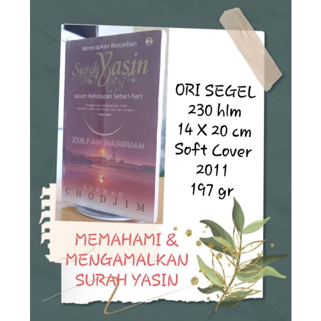 Achmad - Chodjim - Menerapkan Keajaiban Surah Yasin dalam Kehidupan Sehari-hari