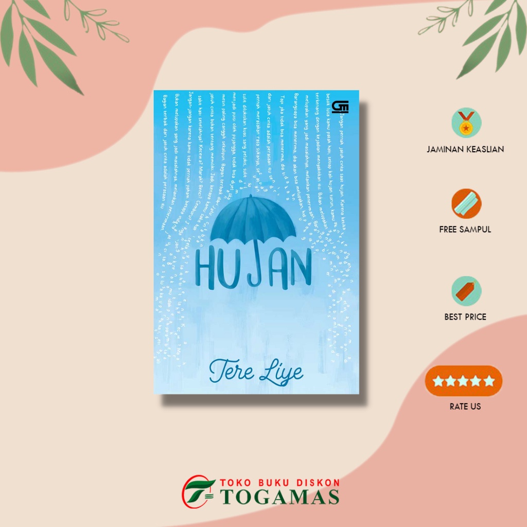 Novel Hujan - Tere Liye