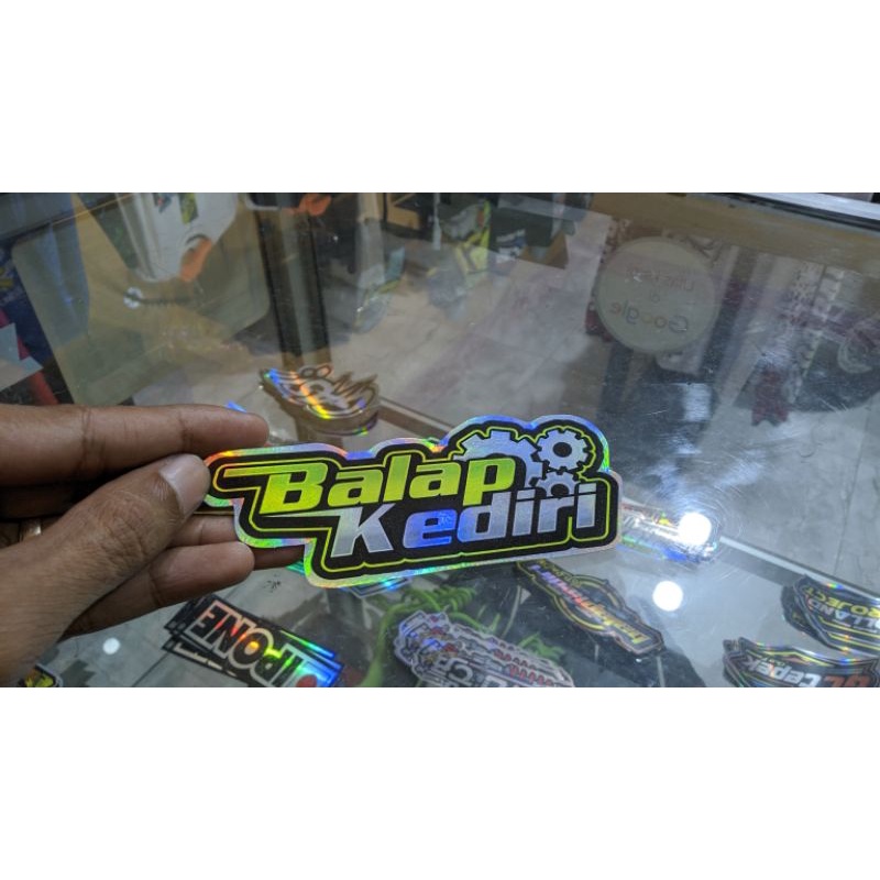 

stiker hollogram balap Kediri 2