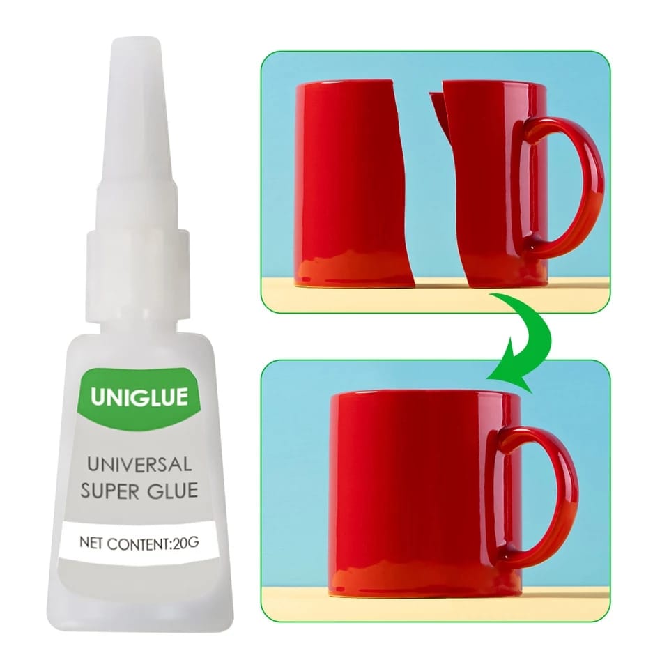 DSO 421 - LEM OILY GLUE AO DE GU lem setan perekat instan cairan super kuat magic glue serbaguna