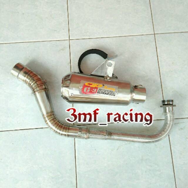 Knalpot racing CLD for jupiter z Gtx