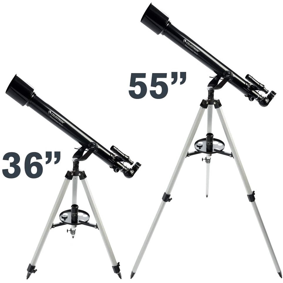 CELESTRON PowerSeeker 60AZ - Teleskop Bintang dengan Tripod