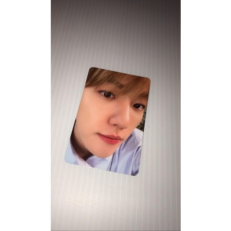 Photo Card Baekhyun Super One