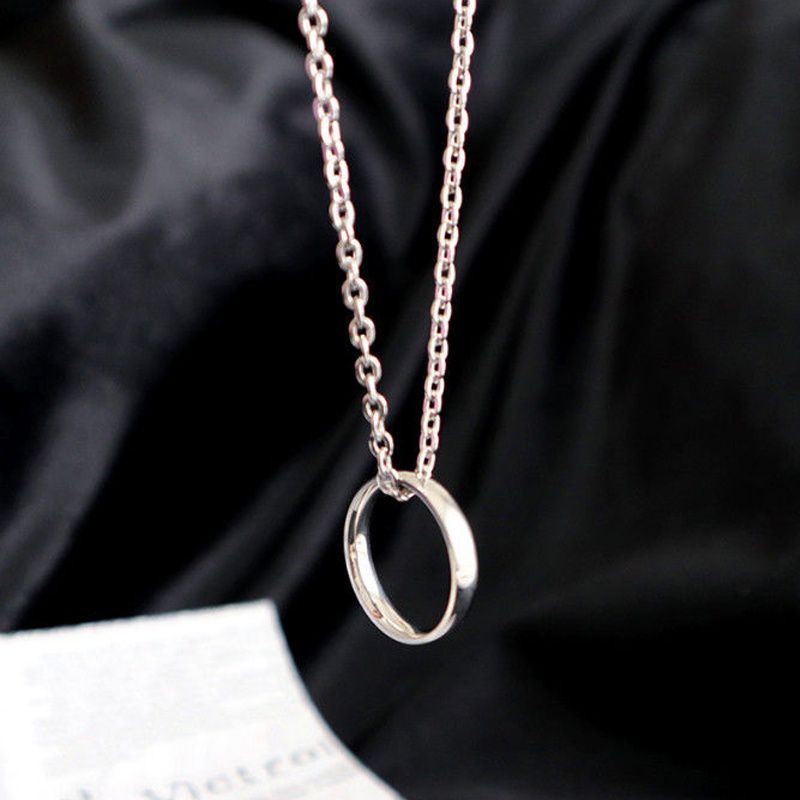 Kalung Rantai Unisex Korean Style Titanium (Panjang 45 cm)