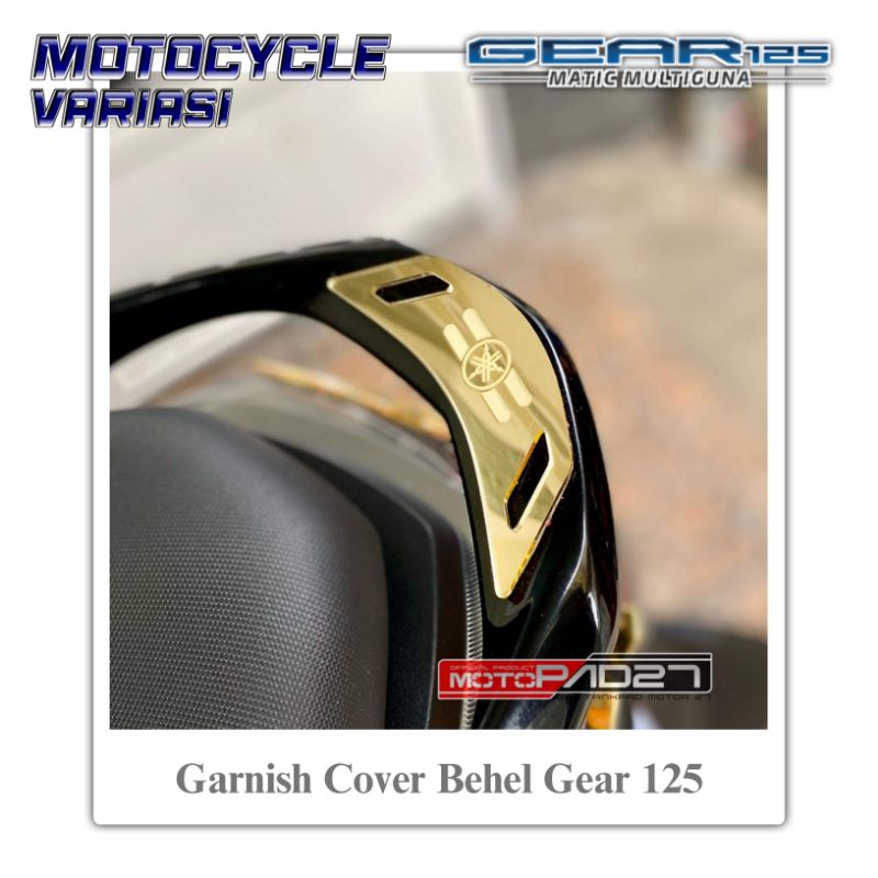 Garnish Behel Yamaha Gear 125 Cover Behel Yamaha Gear 2022
