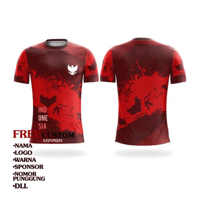 Jersey Sepeda MTB - Jersey Custom Fullprinting - GARUDA INDONESIA 2021