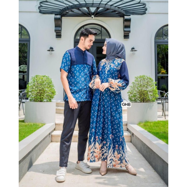 SET PAKAIAN COUPLE FUJI MAXMARA LUXURY SILK SET COUPLE SET LEBARAN SET HARI RAYA DRESS ENGAGEMENT DR