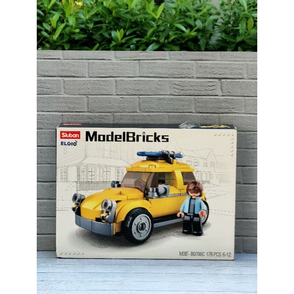 MAINAN ANAK LEGO VW KUNING SLUBAN