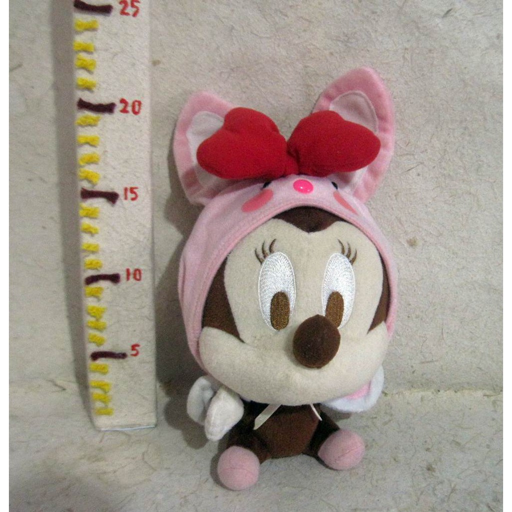 Boneka Minnie Mouse Original Disney Baby Minnie Mouse Japan Cute Pink Bunny