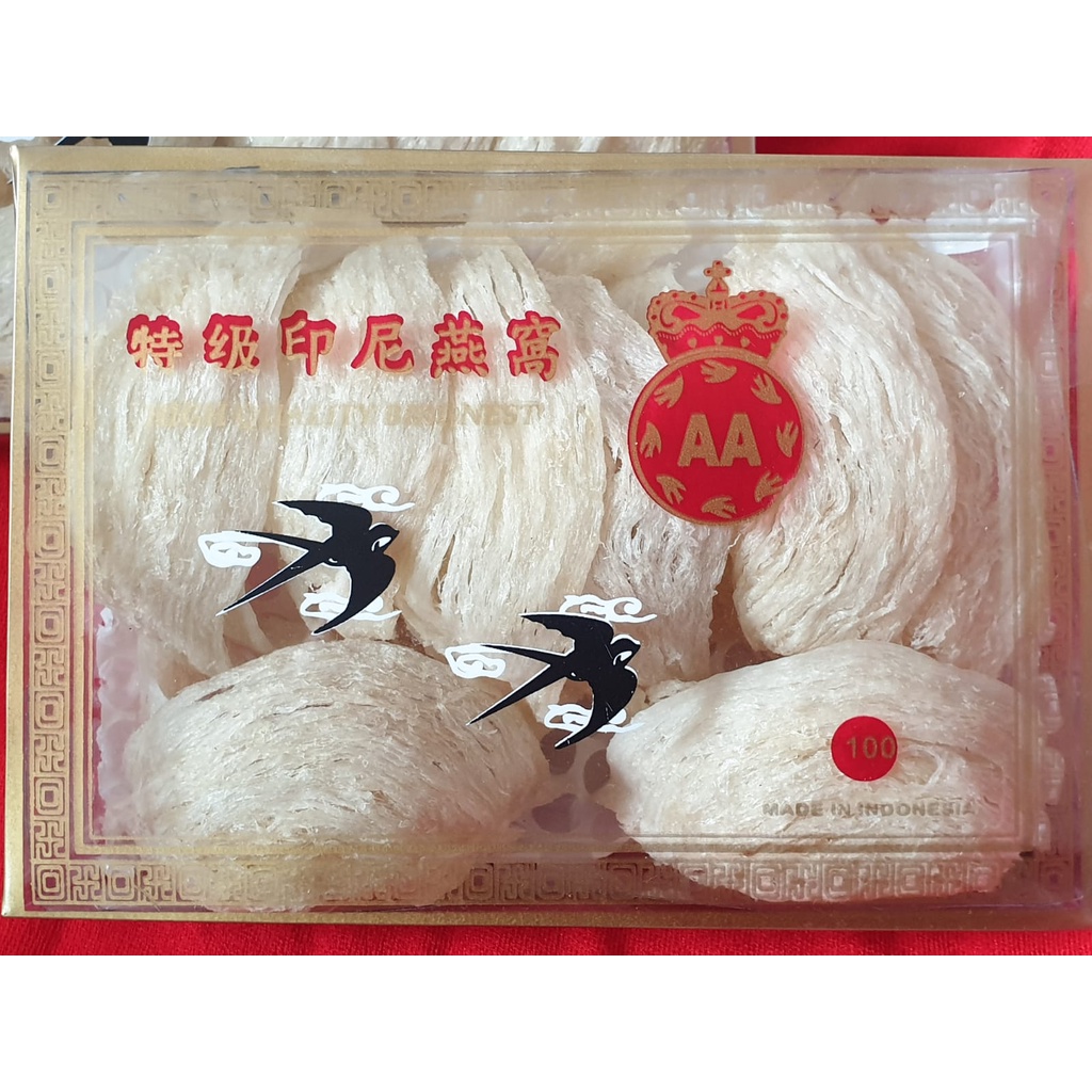 Bird Nest / 燕窝 / Sarang Burung Walet 100 Gram original Kualitas Premium