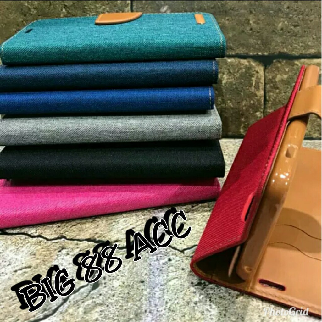 Flip Cover Flip Case Canvas Diary Vivo Vivo V19