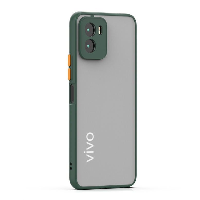 Case Dove Vivo Y15s Frosted camera case cover