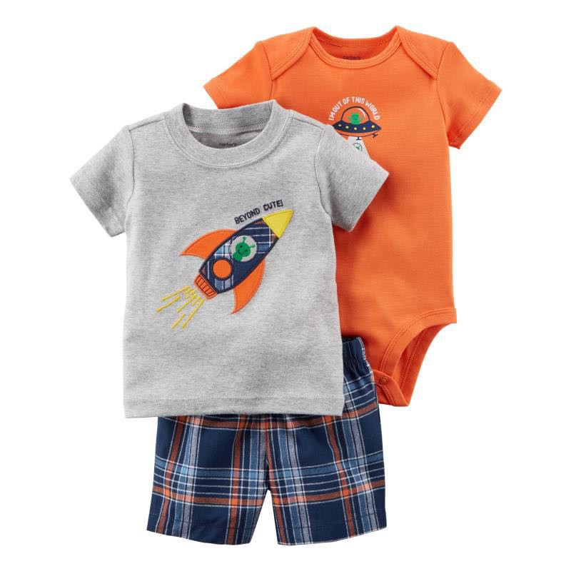 Stelan Jumper Anak LakiLaki 3in1 Rocket