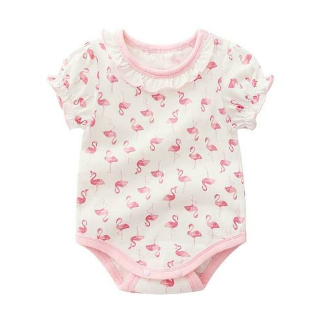 flamingo romper womens