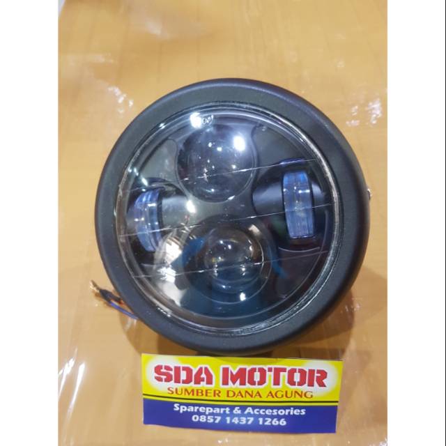 Lampu depan Daymaker PESEK 4 mata pnp CB GL RX king custom