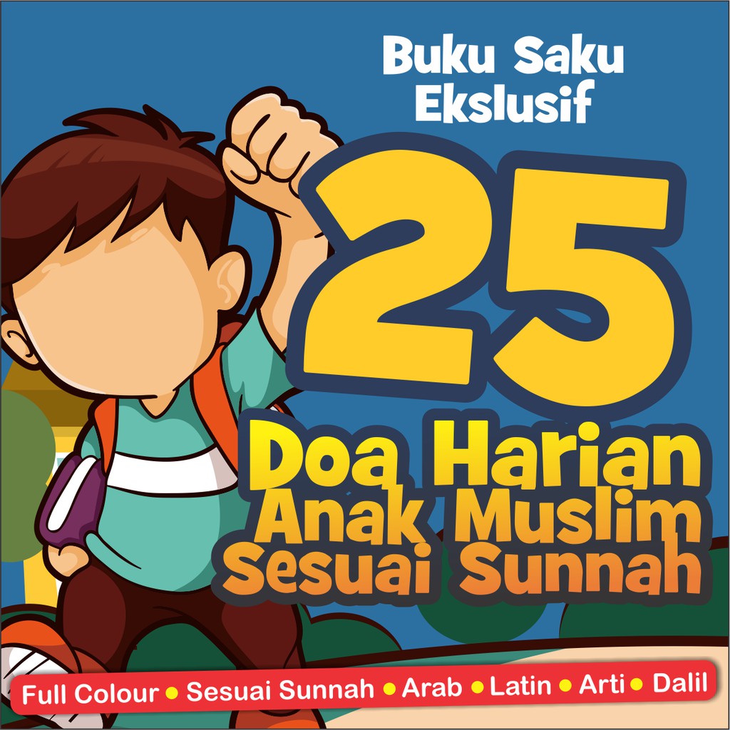 Buku Doa Harian Anak Muslim Sesuai Sunnah Buku Doa Anak Muslim Bismikastore Shopee Indonesia