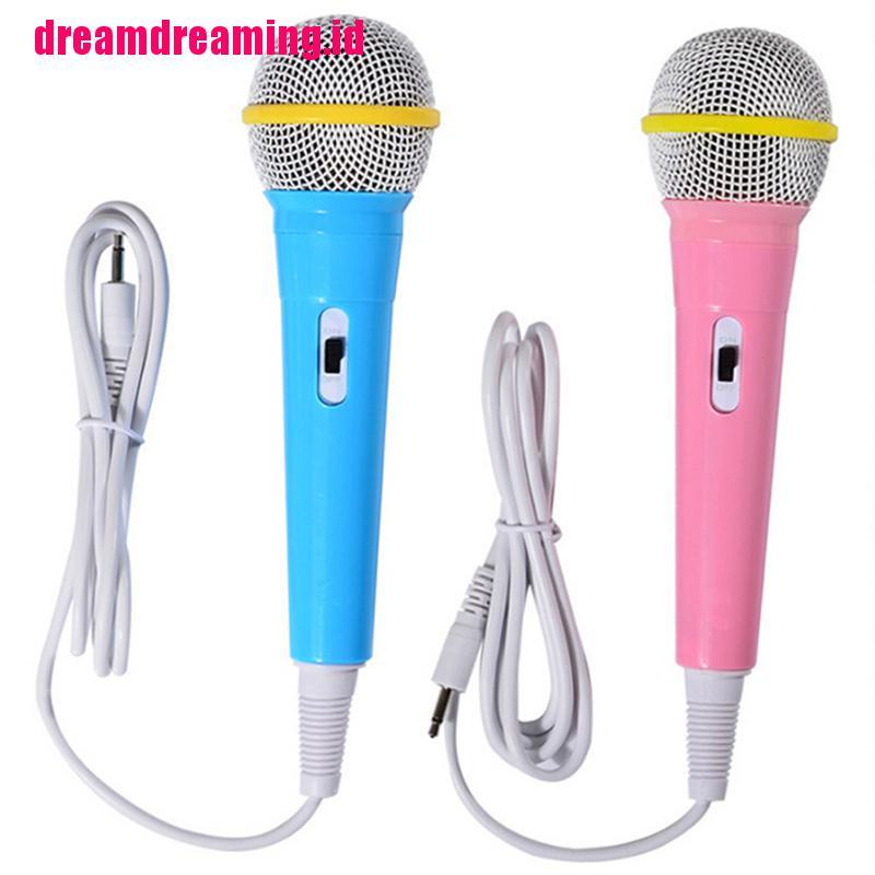 1pc Mainan Edukasi Dini Anak Mesin Boneka Microphone Musik Cerita