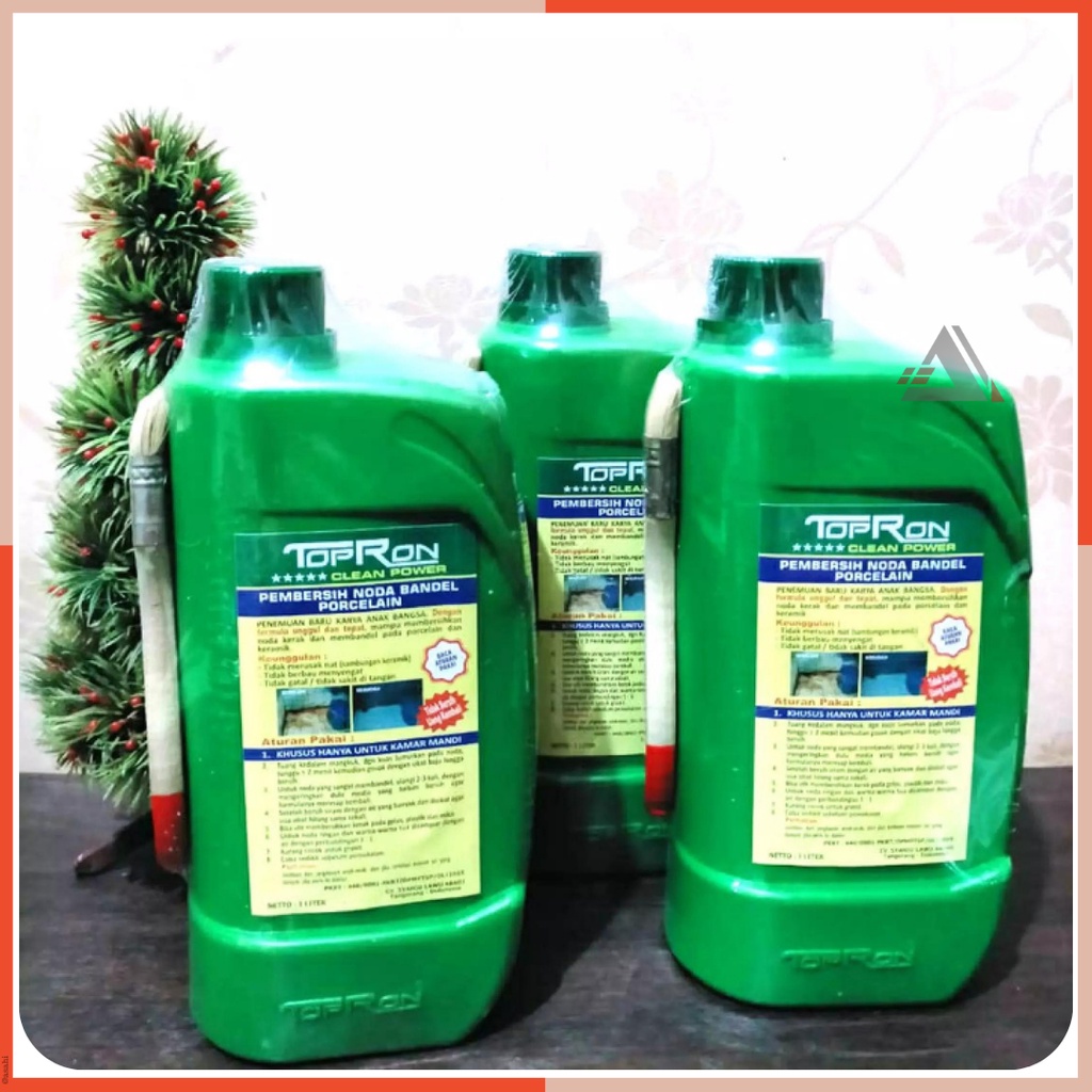 TOPRON PEMBERSIH KERAMIK / TOPRON PEMBERSIH WC/ PEMBERSIH KERAK KAMAR MANDI/ TOPRON CLEAN POWER