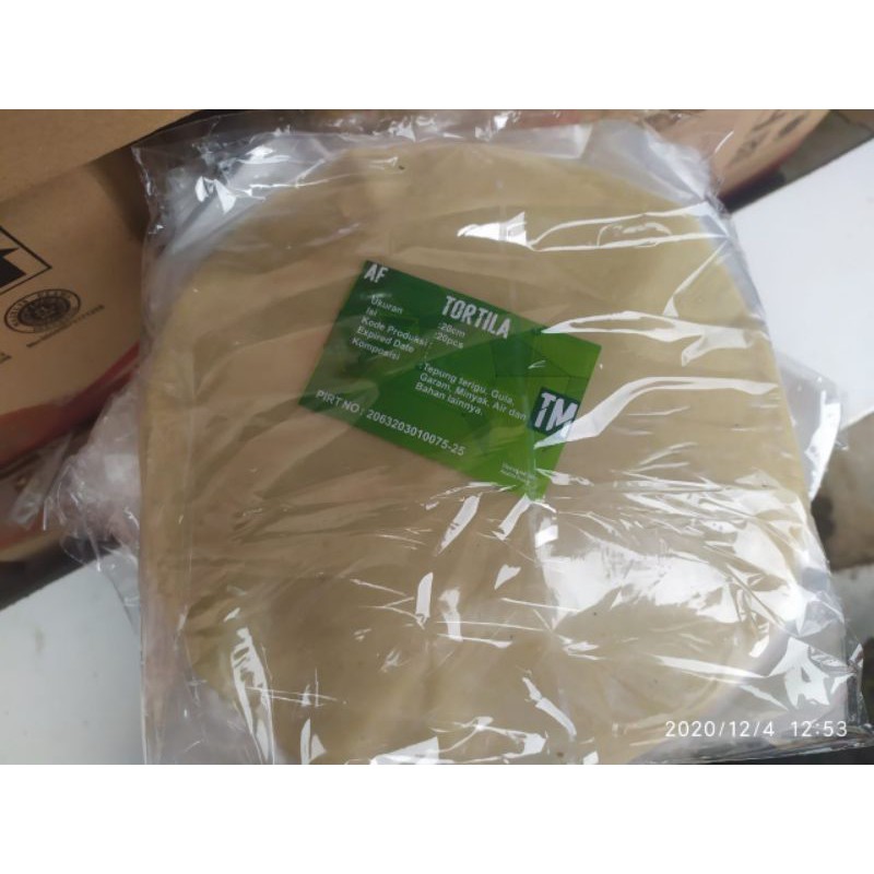 

kulit kebab tortilla ukuran 20 cm