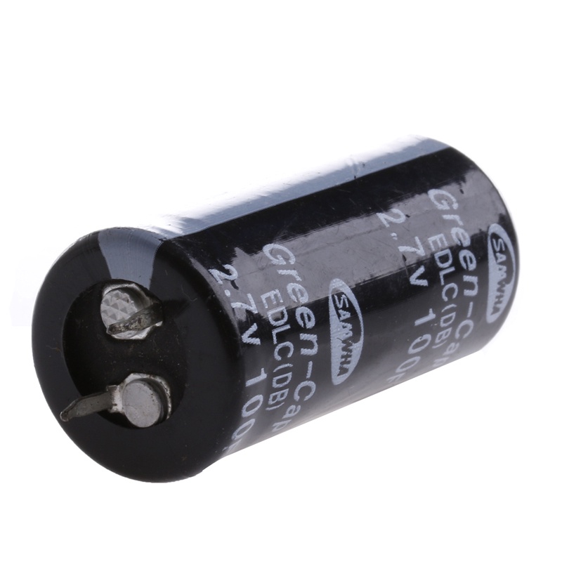 2 Buah Kapasitor Super 2.7V 100F Kapasitor Ultra Baru