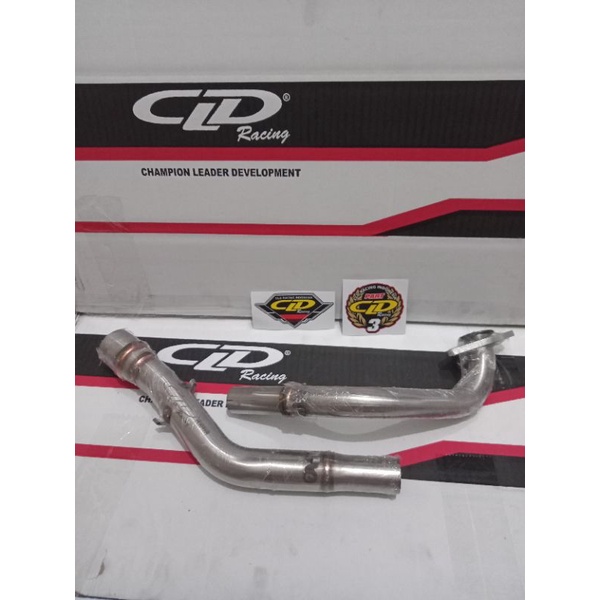 HEADER/LEHERAN/PIPA KNALPOT ONLY ORIGINAL CLD GENIO BEAT 2020 SCOOPY 2021 TIPE C1 C2 INLET 38 MM