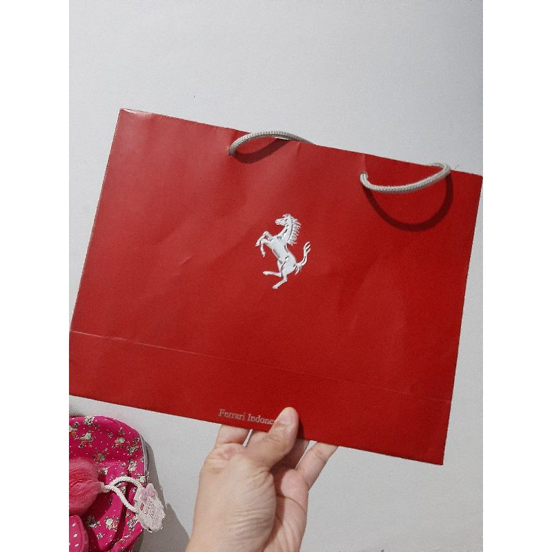 

paper bag Ferari original
