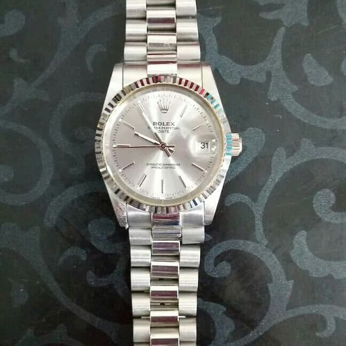 Rolex Oyster Perpetual Date Stainless Steel Automatic Watch