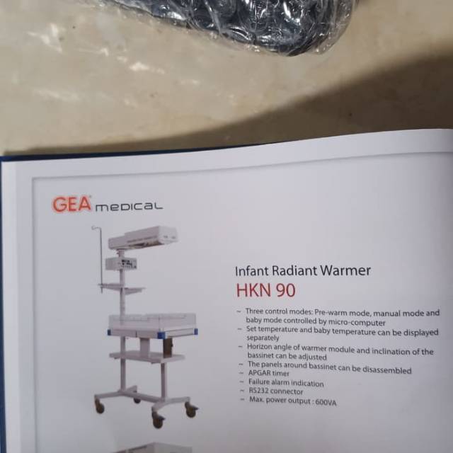 Infant Warmer HKN 90 / INFANT WARMER GEA MEDICAL  HKN 90 Garansi 1 Tahun