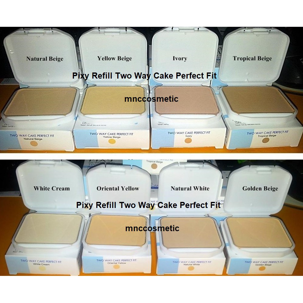 Pixy Refill Two Way Cake Perfect Fit Shopee Indonesia