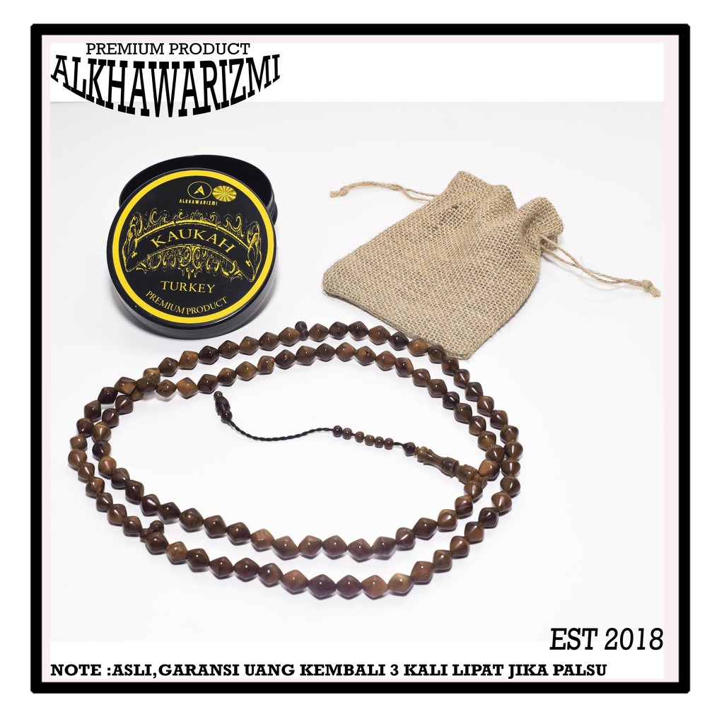 Tasbih Kokka Diamond  99 Butir untuk Kesehatan Turki Garansi Asli