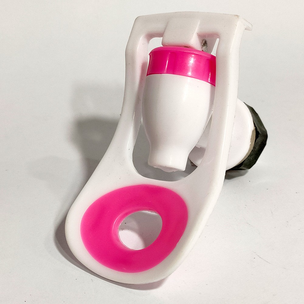 KERAN / KRAN DISPENSER PENCET (JUAL 1 SET 2 PCS MERAH BIRU)