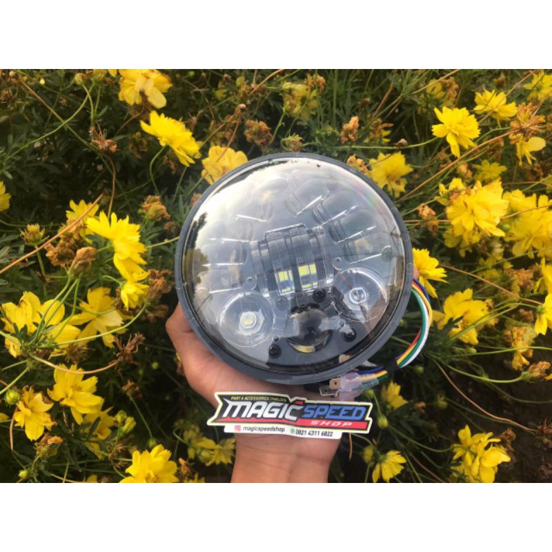 Lampu dyamaker 5.75 universal cb gl lampu pesek l2g plus sent kanan kiri