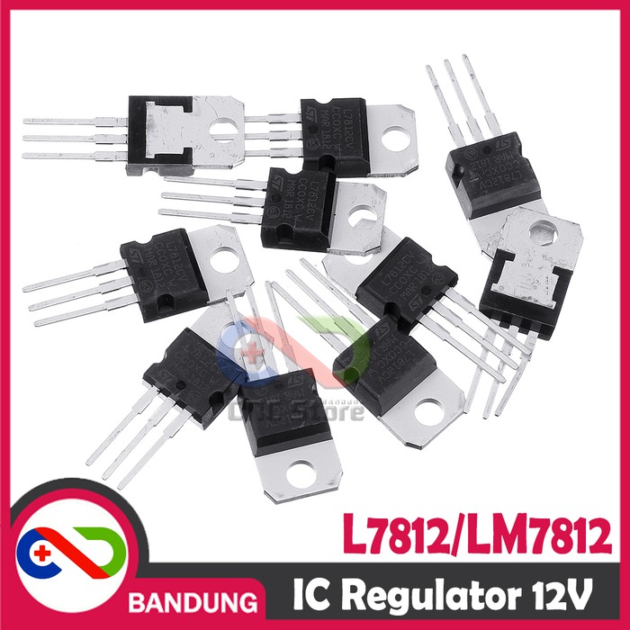 L7812CV L7812 LM7812 TO-220 POSITIVE VOLTAGE REGULATOR 12V