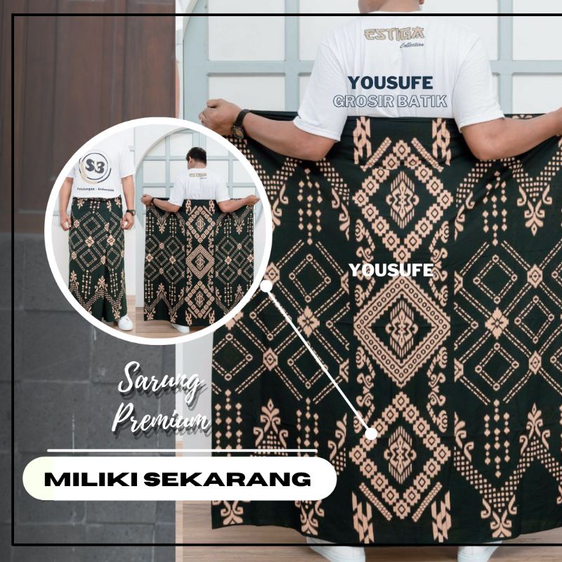 Sarung Batik Murah Santri Pekalongan Pondok Seragam murah bisa Cod Motif Palekat Shopee Murah Kode SBPC01H