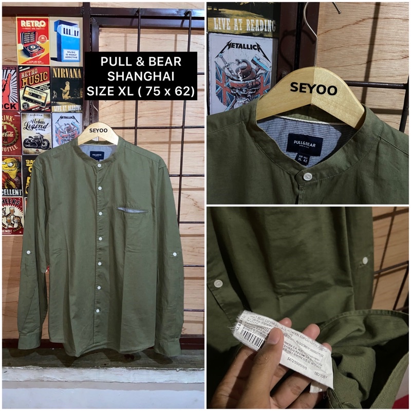 KEMEJA PULL & BEAR SECOND