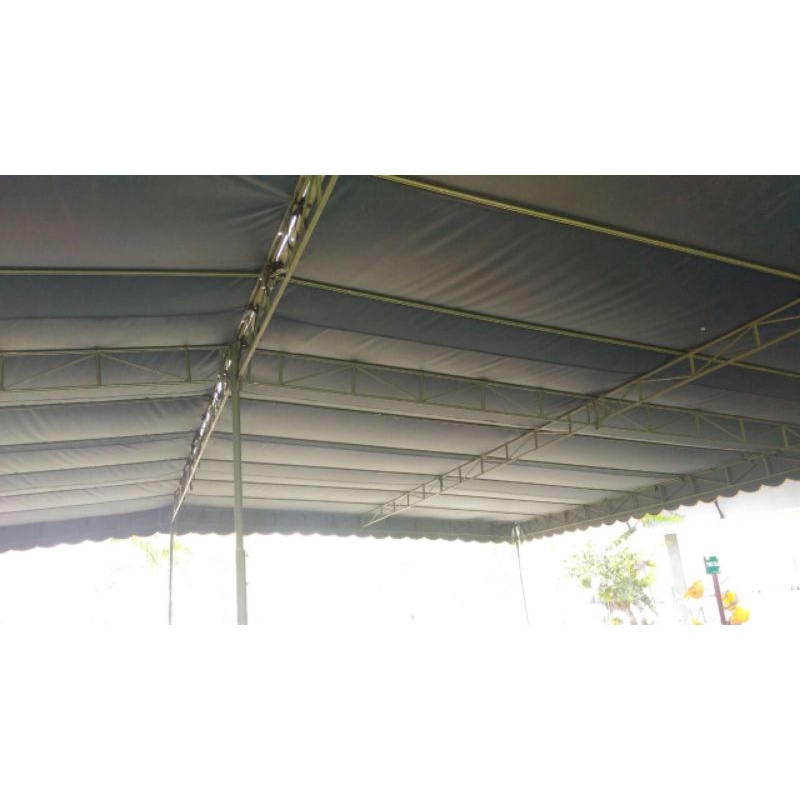 (BACA DESKRIPSI SEBLEUM CO) Terpal Tenda pesta, terpal kuade, terpal terop terpal anto hujan dan pan