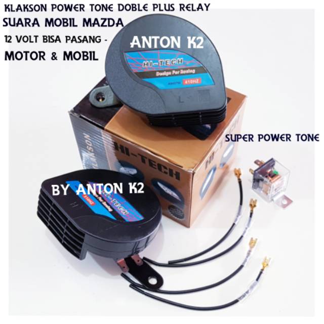 KLAKSON/HORN-MOBIL/MOTOR AEROX/N MAX/PCX/X MAX/LEXI/FREEGO/BEAT STREET/BEAT/VARIO/GENIO/SCOOPY/SPACY