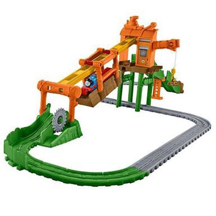 Thomas & Friends Misty Island Zip Line Adventures Metal Engine Train - Mainan Kereta Api Anak