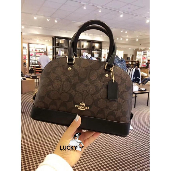 

Coach Signature Mini Sierra Mahogany - Original 100%