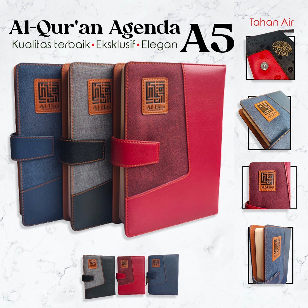 Mushaf Al Quran Agenda A5 (15x21 ) Premium